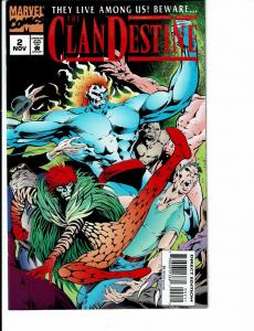 6 Clandestine Marvel Comic Books # 1 2 3 Preview X-Men/Clandestine # 1 2 TW40