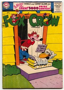 Fox And The Crow #36  1956 - DC  -VG - Comic Book
