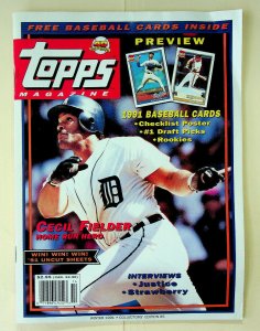 Topps Magazine #5 (Winter 1991) - Bonus Cards Intact