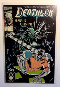 Deathlok #4 (1991) Marvel 1st Print Comic Book