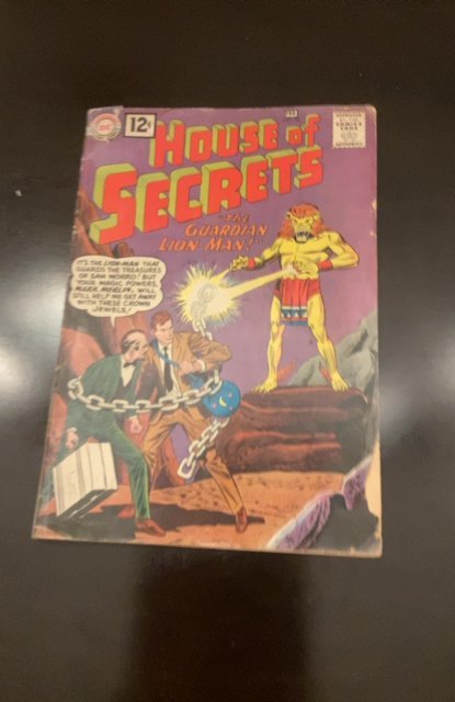 House of Secrets #52 (1962) Guardian Lion-Man VG Affordable-Grade VGmWow!