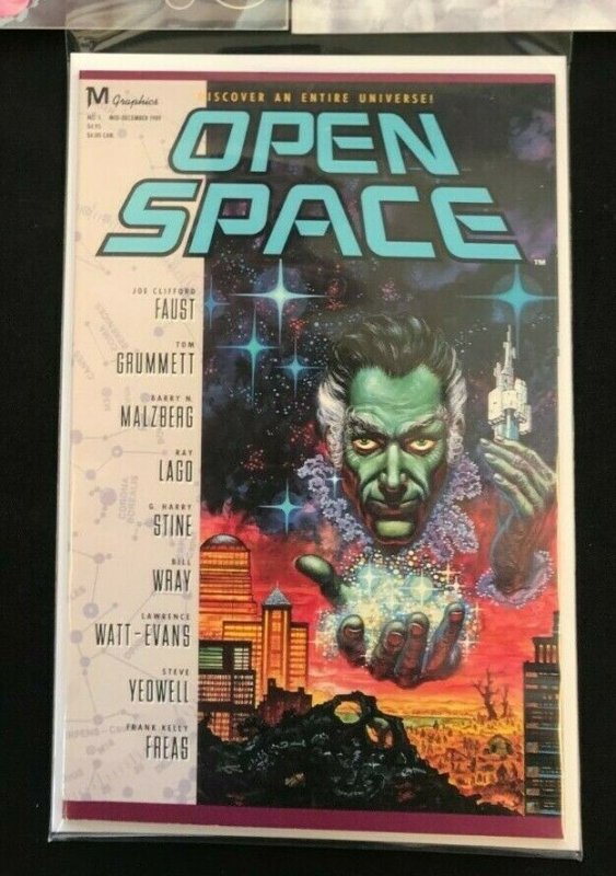 THE PRISONER 3PC LOT (VF) 3 GRAPHIC NOVELS!! OPEN SPACE!! 1988