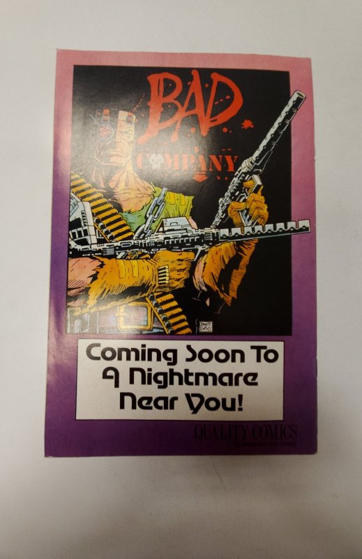 Bad Company #1 (1988) Fleetway Quality Comic Book J651