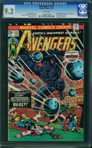 Avengers #137 (1975) CGC 9.2 NM-