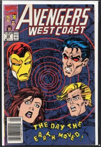Avengers West Coast #58 (1990) West Coast Avengers / Avengers West Coast