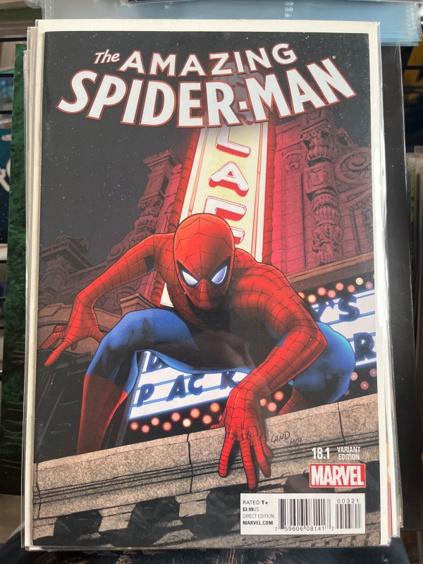 The Amazing Spider-Man #18.1 Variant Cover (2015)