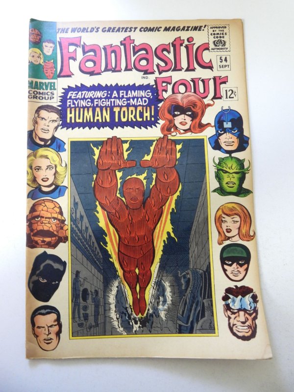 Fantastic Four #54 (1966) VG+ Condition