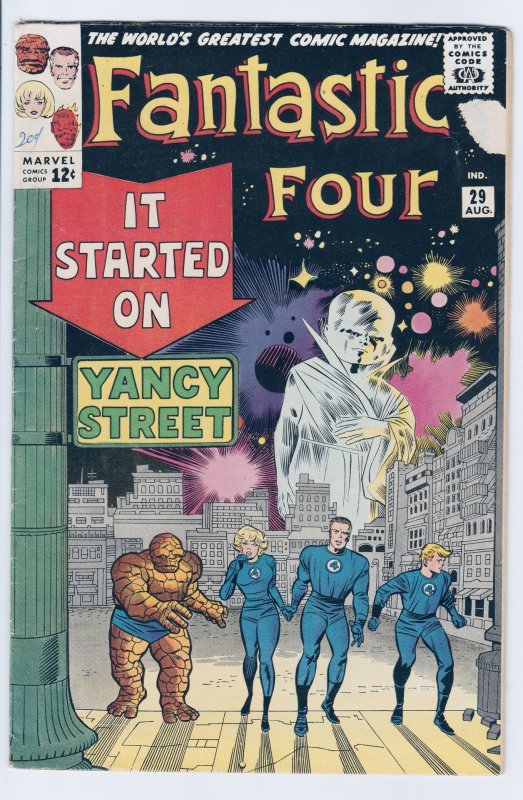 Fantastic Four #29 (1964) F/VF