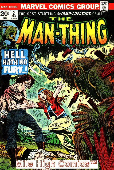 MAN-THING (1974 Series)  (MARVEL) #2 Fair Comics Book