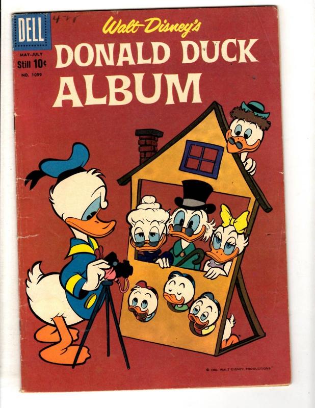 Four Color # 1099 VG/FN Dell Silver Age Comic Book Donald Duck Walt Disney JL10