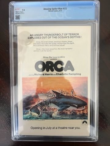 The Amazing Spider-Man #172 (1977) - CGC 7.5 - 1st Rocket Racer !