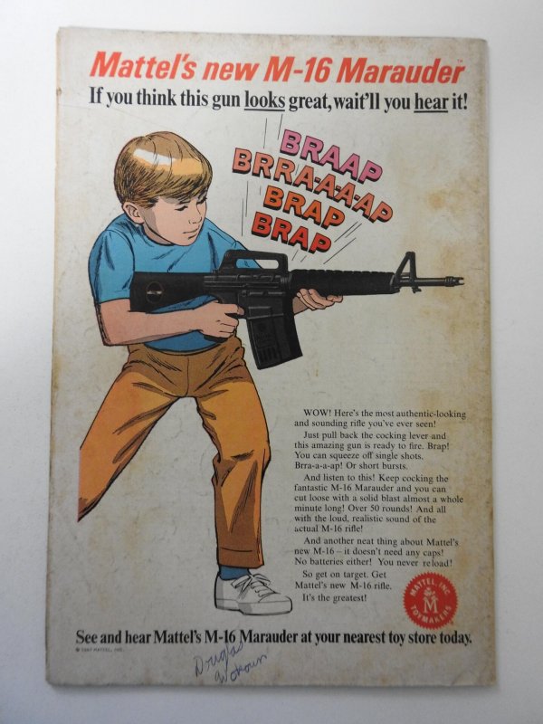 The Flash #172 (1967) VG+ Condition ink on bc