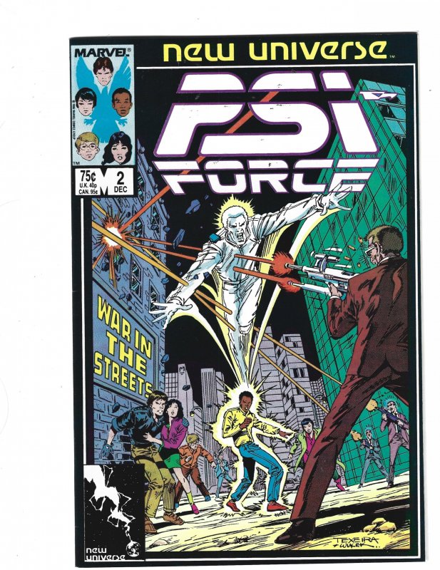 Psi-Force #1 through 7 (1986)
