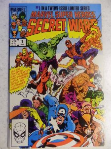 SECRET WARS # 1 MARVEL SUPER-HEROES