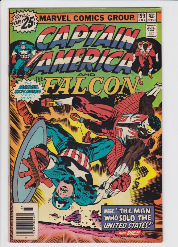 Captain America #199 (July 1976) 9.0 VF/NM Marvel Kirby Art