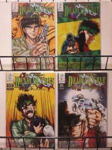 GUN CRISIS DEADLY CURVE (2000 IRONCAT) 1-4  M. KANZAKI