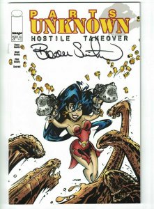 Parts Unknown: Hostile Takeover #3 VF/NM signed by Beau Smith - Image comics