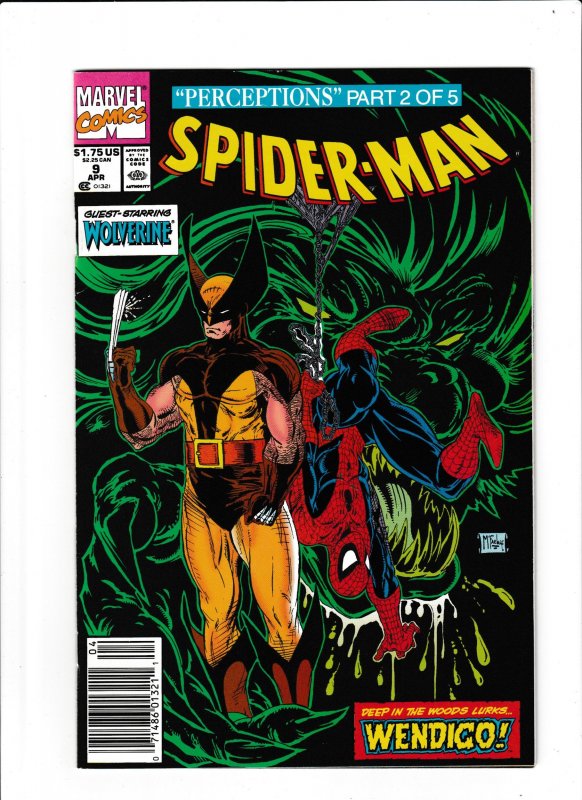 Spider-Man #9 (1991) VF-