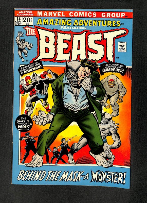 Amazing Adventures #14 Beast!