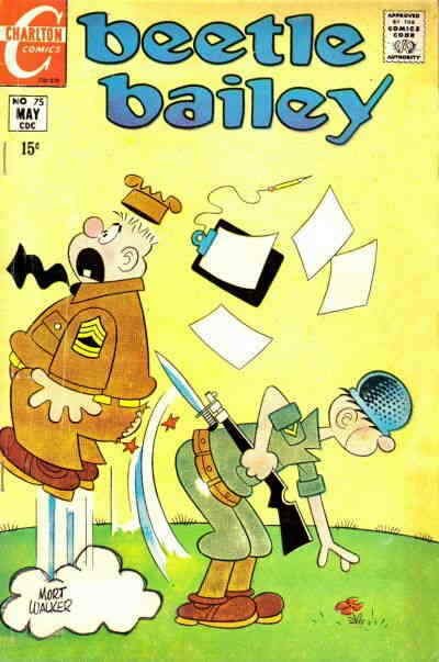 Beetle Bailey (Vol. 1) #75 FN; Charlton | save on shipping - details inside