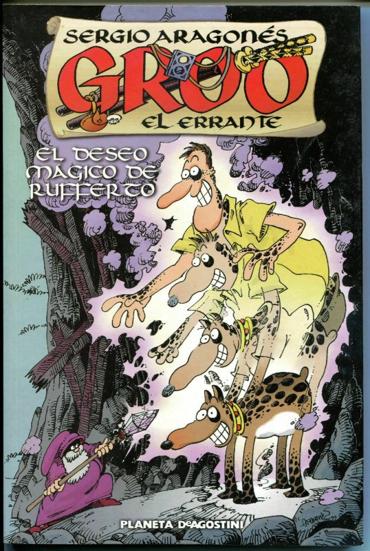 GROO el ERRANTE sc, GN, TPB, NM-, 2000, Signed & remarked by Sergio Aragones