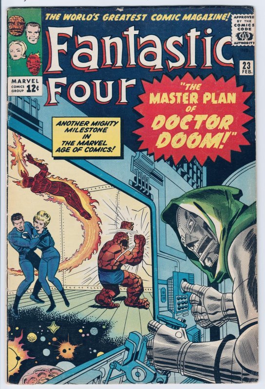 Fantastic Four #23 (1964) FN+