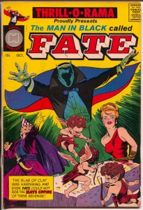 Throll-O-Rama #1 1965-Harvey-1st issue-Man in Black Called Fate-Wildey-FN/VF