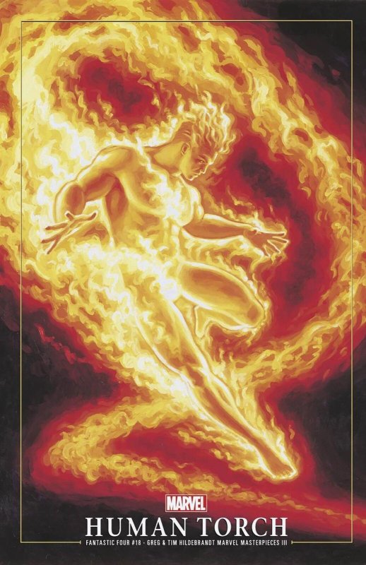 Fantastic Four #18 Hildebrandt Human Torch Mmp Iii Var Marvel Comic Book 2024