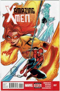 Amazing X-Men #7 (2014 v2) Firestar Spider-Man NM