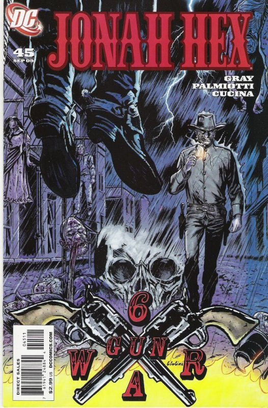 Jonah Hex #45 (2009)  NM to NM/M  original owner