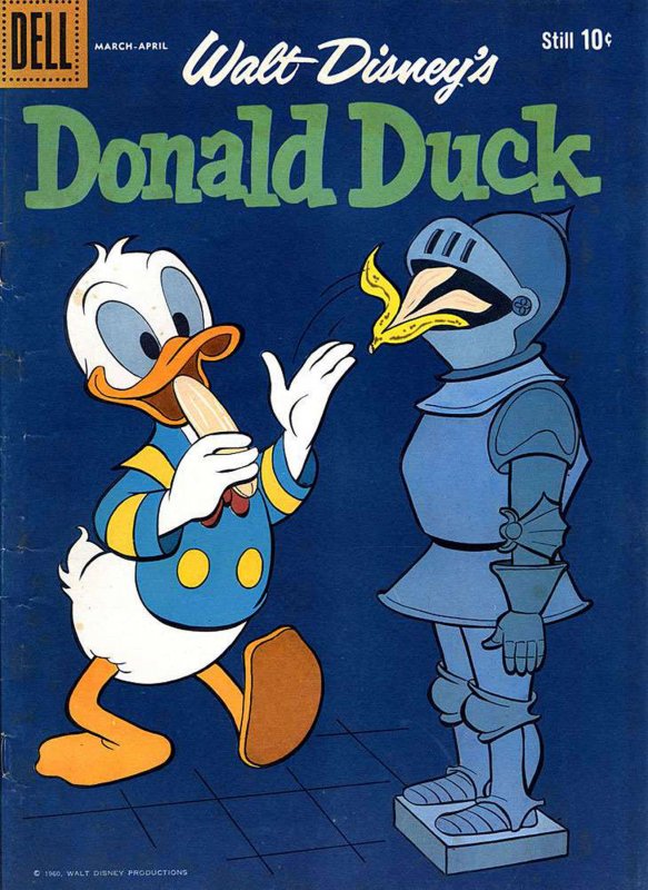 Donald Duck (Walt Disney's) #70 GD ; Dell | low grade comic March 1960 Banana Pe