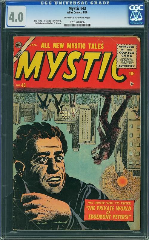 Mystic #43 (Atlas, 1956) CGC 4.0