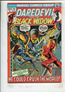 DAREDEVIL #94 (9.2) BLACK WIDOW!! 1972