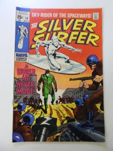 The Silver Surfer #10 (1969) FN/VF condition