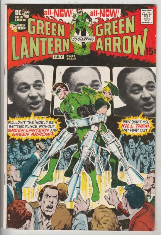 Green Lantern #84 (Jul-71) NM- High-Grade Green Lantern, Green Arrow