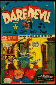 Daredevil #76 1951-Lev Gleason- Charles Biro- Little Wise Guys G/VG