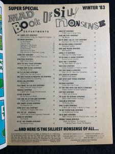 1983 Winter MAD SUPER SPECIAL Magazine #45 FN 6.0 Book of Silly Nonsense 100pgs