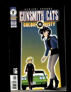 10 Comics Gunsmith Cats Bad Trip #1 2 3, Goldie vs Misty #1 2 3 4 5 6 7 JF20