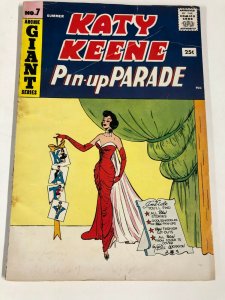 KATY KEENE PARADE 7 VG  Bill Woggon  SUMMER 1959 Archie giant series
