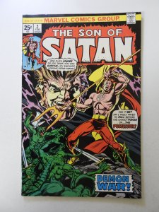Son of Satan #2 (1976) FN- condition