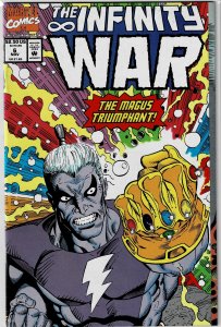 The Infinity War #6, (VF+); Adam Warlock vs. the Magus for the univiverse!