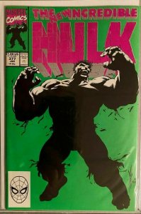 The New Incredible Hulk 1st Print 377 8 0 Vf 1991 Hipcomic