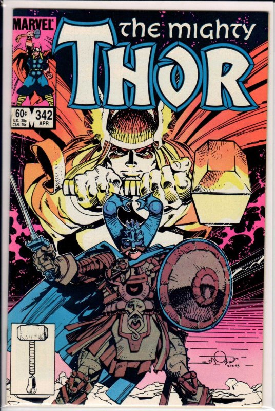Thor #342 Direct Edition (1984) 8.0 VF