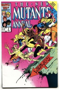 New Mutants Annual #2 First appearance of Psylocke - 1986 Key Issue!! VF/NM