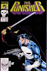 THE PUNISHER Comic 9 — Death of Microchip’s Son — 1988 Marvel Universe 32 Pages