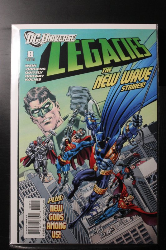 DC Universe: Legacies #8 Dan Jurgens / Jerry Ordway Cover (2011)