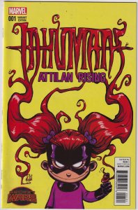 Inhumans: Attilan Rising #1 Young Cover (2015) Inhumans