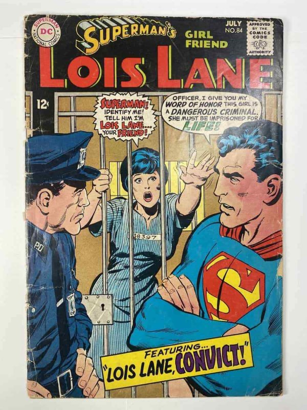 Superman’s GF Lois Lane #84 GD- Silverage DC Comics C94A