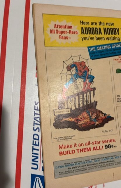 Fantastic Four #60 (1967)the peril and the power Dr doom