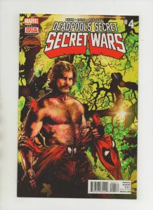 Deadpool's Secret Secret Wars #4 - Warzones - (Grade 9.2) 2015